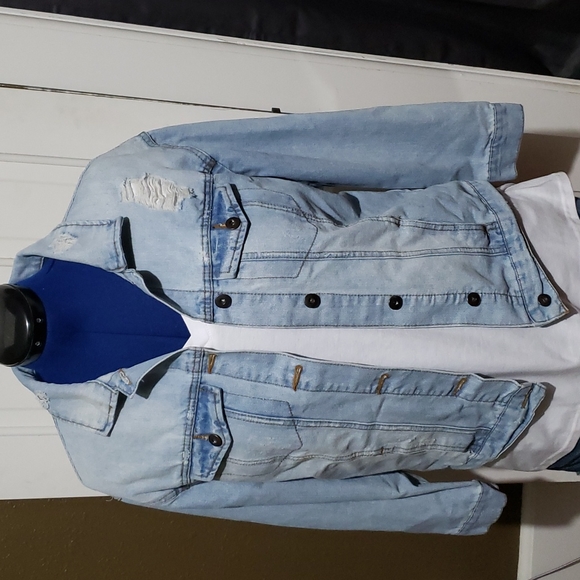 Highway Jeans distressed jean jacket - Picture 2 of 8